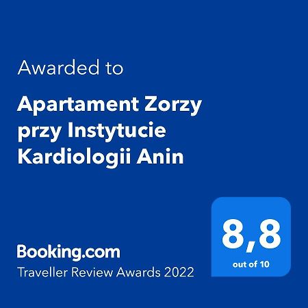 Apartament Zorzy Przy Instytucie Kardiologii Anin Apartment วอร์ซอ ภายนอก รูปภาพ