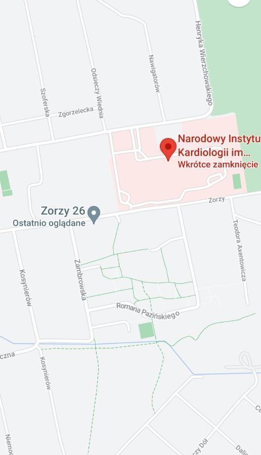 Apartament Zorzy Przy Instytucie Kardiologii Anin Apartment วอร์ซอ ภายนอก รูปภาพ